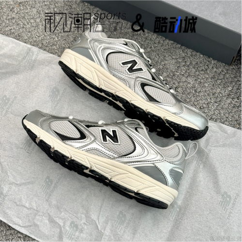 NB408Y2K灰白银舒适休闲跑步鞋