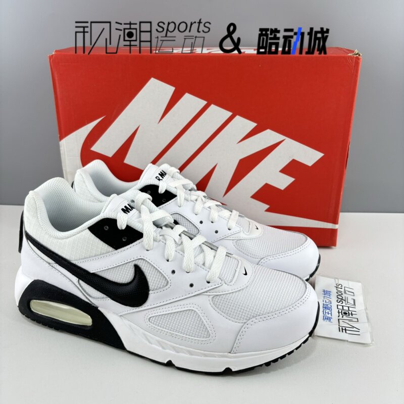 耐克AirMax白黑复古气垫跑步鞋
