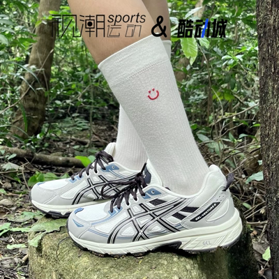 亚瑟士VENTURE6白灰运动跑步鞋
