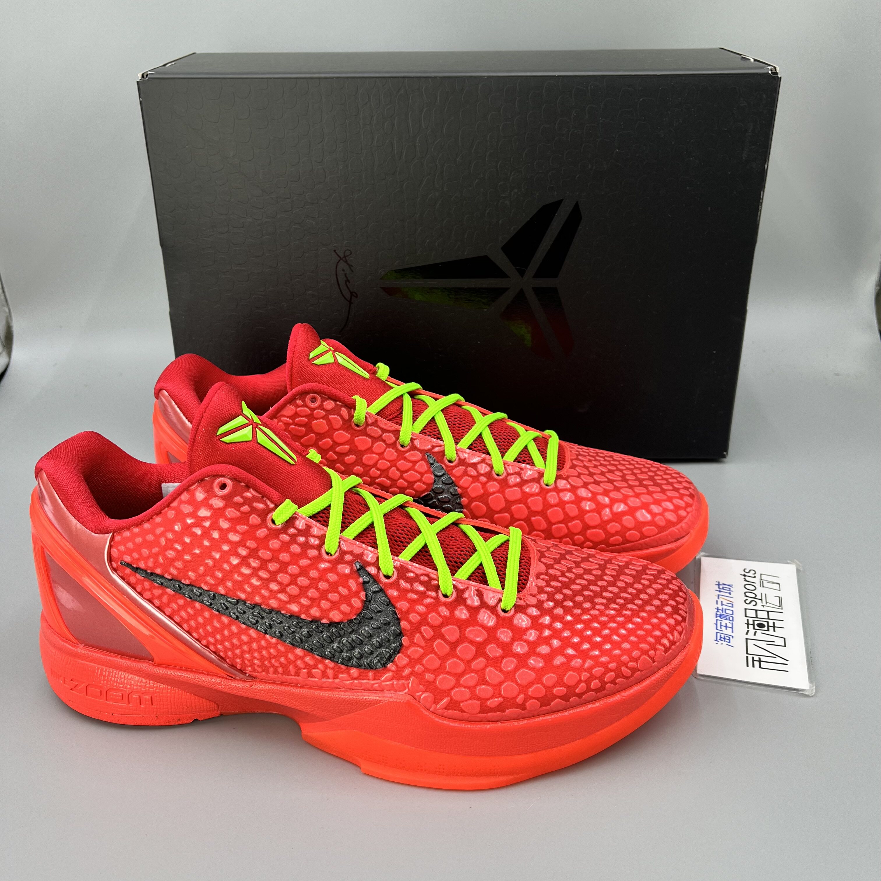 耐克Kobe6反转青蜂侠实战篮球鞋