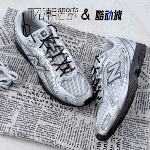 NB204L银色时尚百搭薄底休闲鞋
