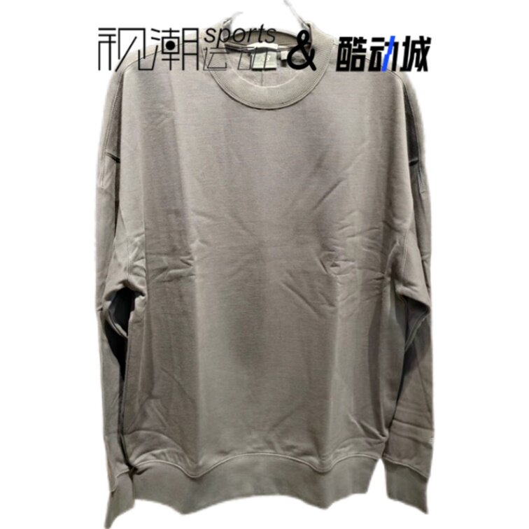 NB灰色男女舒适运动休闲套头卫衣