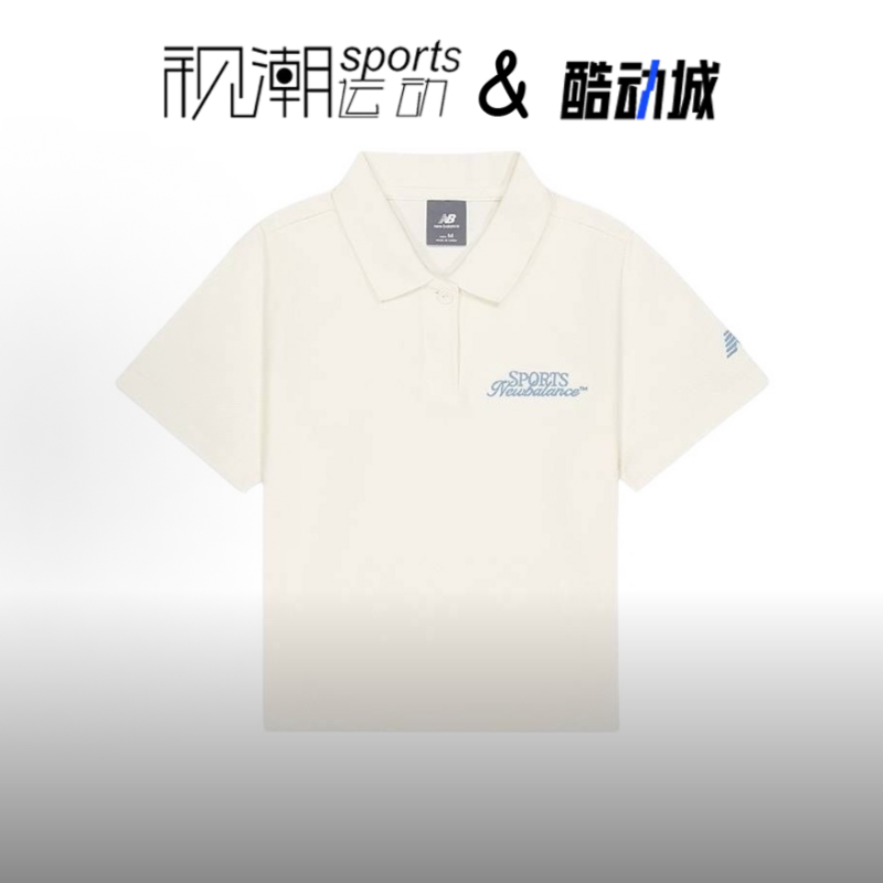 NBClassics白色简约休闲POLO衫