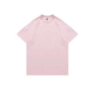 T恤AWT23556 New 粉色女子圆领运动休闲落肩短袖 WAN Balance