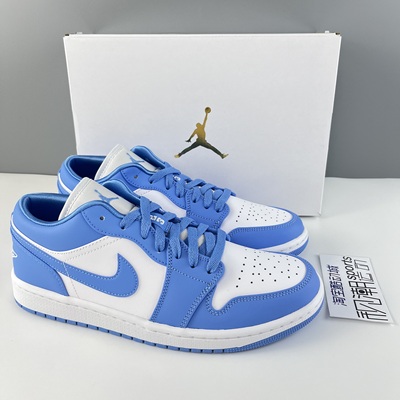 AJ1Low北卡蓝男女复古篮球鞋