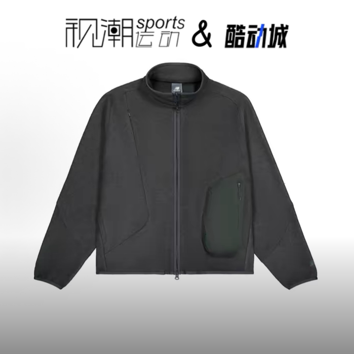 NB暗灰立领夹克外套舒适运动休闲