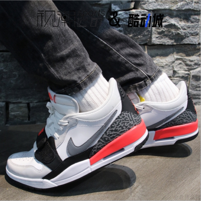 JordanLegacy312白红篮球鞋