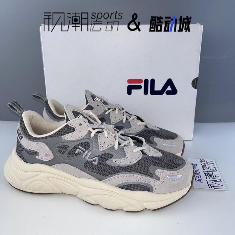 斐乐火星一代鸽子灰男款老爹鞋