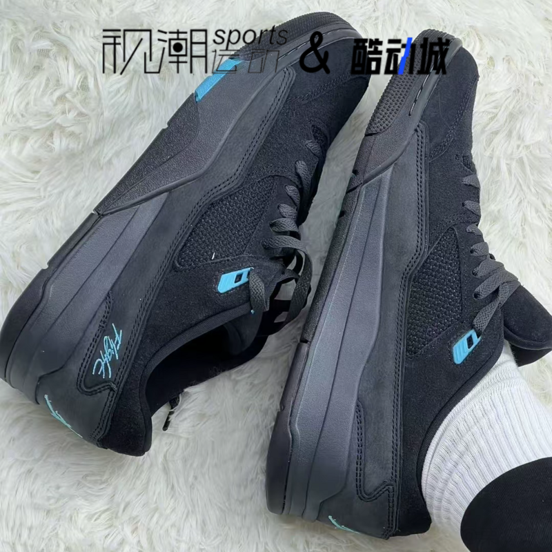 Jordan Flight Court黑色男福来鞋复古舒适篮球板鞋HF3255-040,运动鞋new,篮球鞋,淘宝优惠券,粉丝福利购,淘宝优惠卷