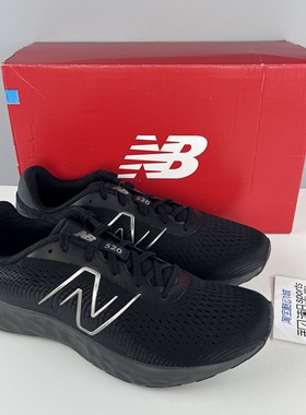 NewBalance NB 520V8黑色男女透气防滑经典减震运动跑步鞋M520LA8