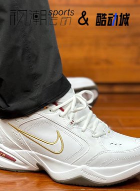 Nike耐克Air Monarch 4白金红男女蛇年限定运动休闲鞋IB4607-171