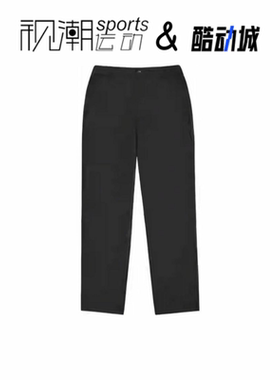 New Balance NB黑色男纯色舒适百搭运动休闲直筒长裤NTF18061-BK