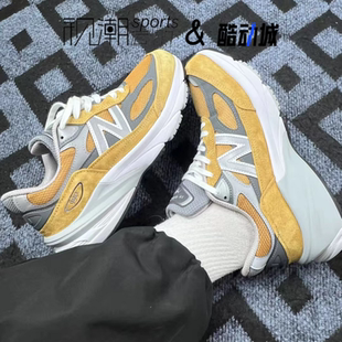 New Balance NB990V6棕灰白男女复古美产跑步鞋运动休闲鞋U990TN6