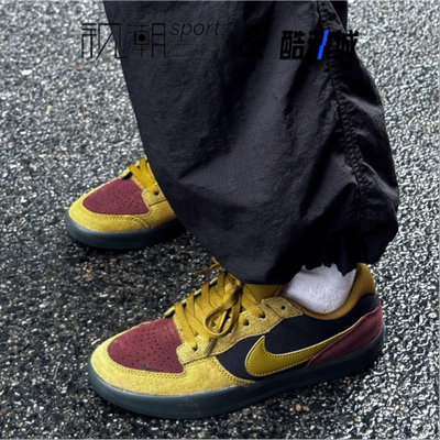 耐克SBForce58黑棕运动休闲板鞋
