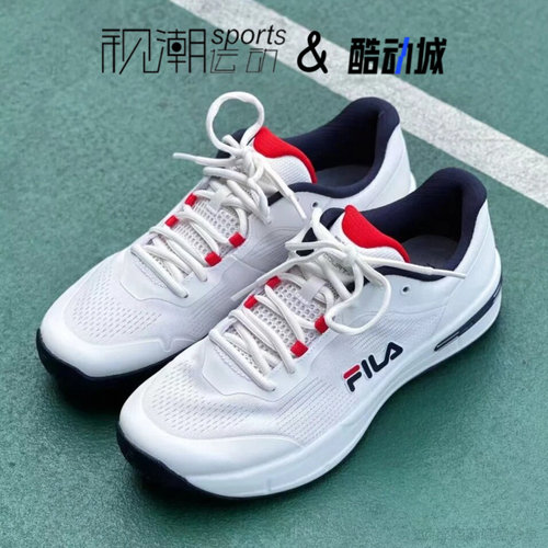 斐乐court白色潮流百搭网球鞋