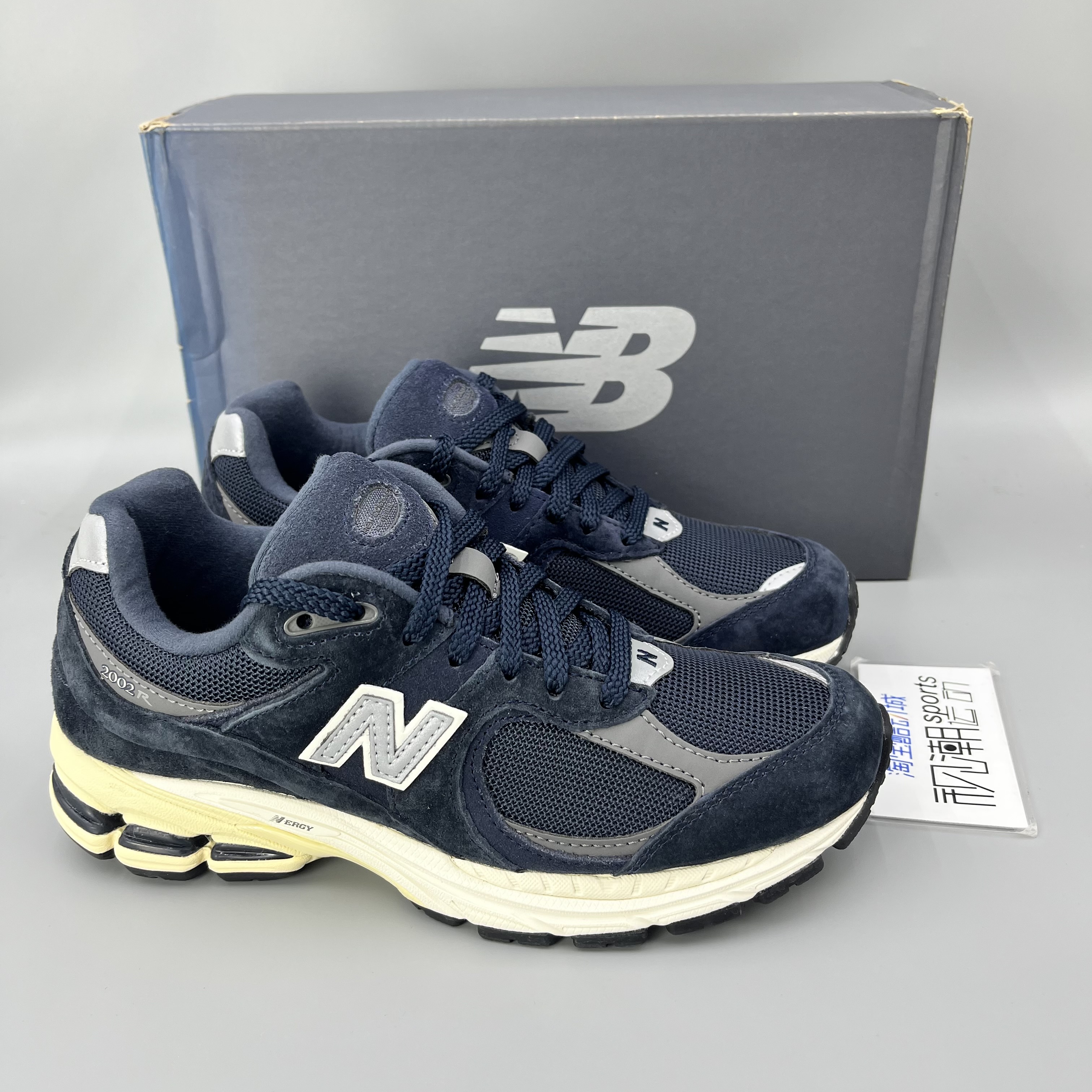 NewBalance2002海军蓝复古运动鞋