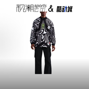 Nike耐克 黑白男款巴西队足球守门员运动长袖足球服IO0795-010