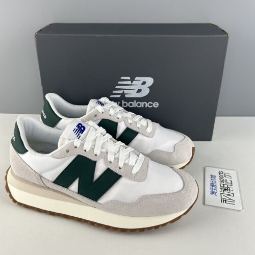 NB237灰绿男女复古低帮跑步鞋