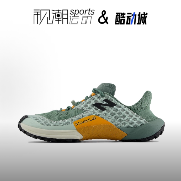 NBMinimusTR绿色男越野跑步鞋