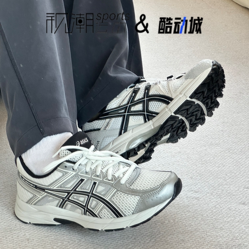 亚瑟士Gel-Contend4银黑跑步鞋