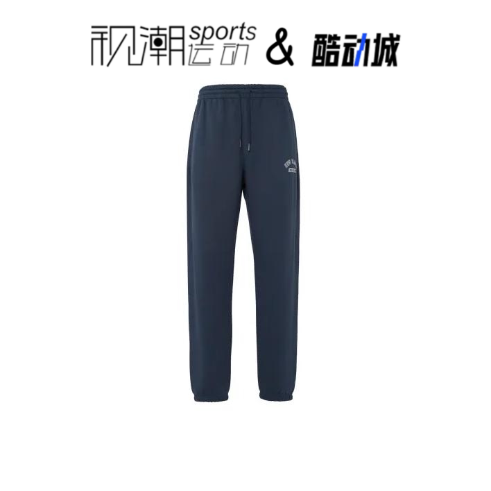NB海军蓝男针织长裤休闲运动
