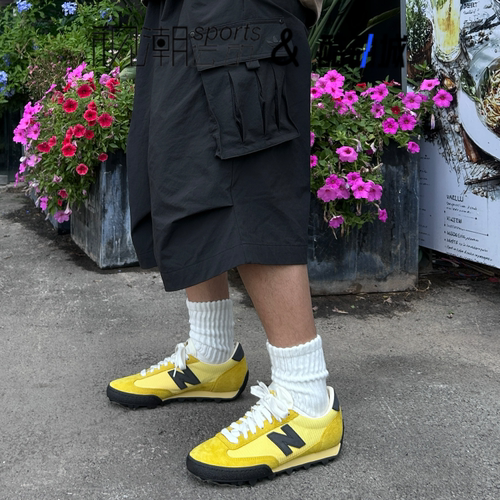 NBGatorRun黄黑舒适运动休闲鞋