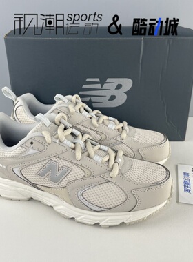 NewBalance NB408米色男女复古百搭缓震透气休闲老爹运动鞋ML408D
