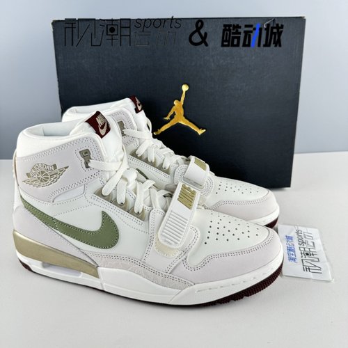 AJ312帆白色男防滑复古篮球鞋