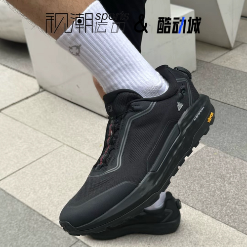 斐乐BOA探险家2夜色黑户外跑鞋