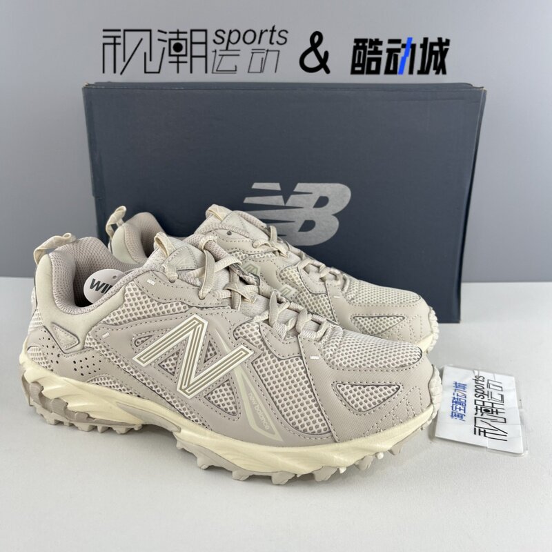 NB610T米色男女透气运动休闲鞋