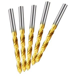 万金M35抗断精密全磨制直柄含钴麻花钻专打不锈钢铁铝金属钻头