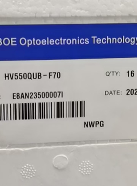 京东方HV550QUB-F70 F84 LC550EQQ-SMA4 DV550QUB-P10 LC550DQJ屏