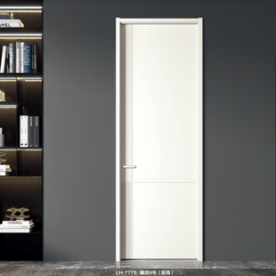 定制木门室内门卧室门家用实木门现代简约房门套装 门房间门铝木门