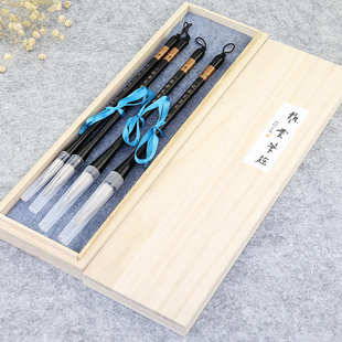 楷书 学生书法毛笔字成人国画文房四宝用品 一 四号 兼毫毛笔 三 兼毫书画 二 篆隶 艺云笔庄 行书 毛笔
