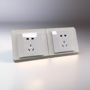 实验室插座盒实验台插座盒边台插座盒86岛式插座盒岛式三角形线槽