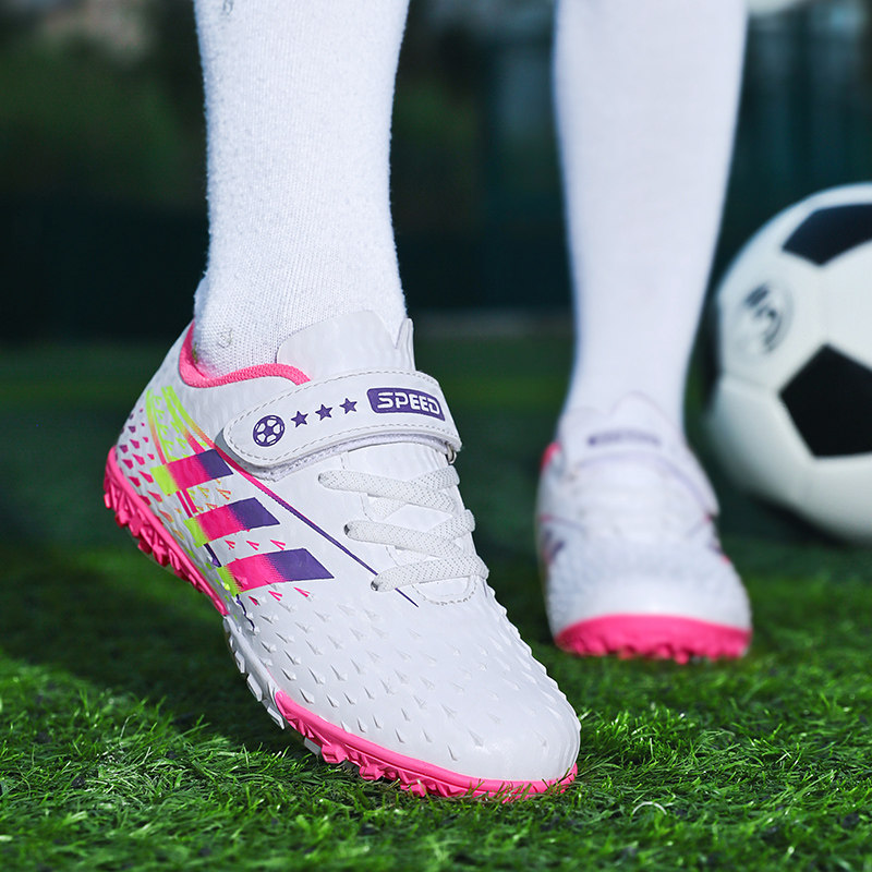 C罗刺客儿童TF碎钉魔术贴足球鞋