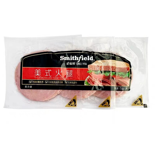 史蜜斯火腿片早餐三明治手抓饼