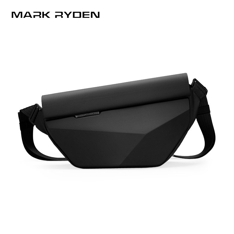 马可·莱登单肩包男士大容量机车骑行潮包斜挎包潮牌多功能邮差包