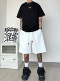 高街美式夏季潮牌贴标复古短裤港DK996-P40-控68，男装牛仔裤，电商A021
