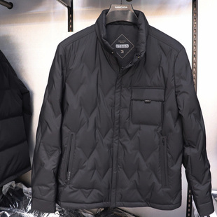 2025冬季新款名尼玛男装休闲男士商务简约立领轻便羽绒服YR89580