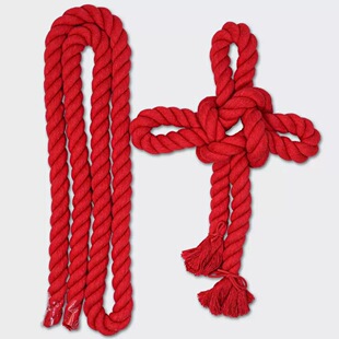 20mm红色棉绳1.5厘米粗新年装饰过年万字结绳子红绳年货春节挂件