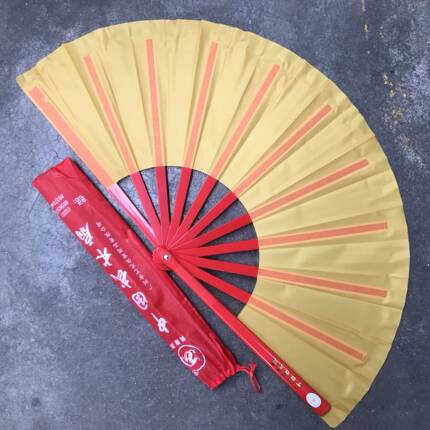 包邮青龙牌武术扇太极功夫表演扇成人学生老年人晨练中国武术扇