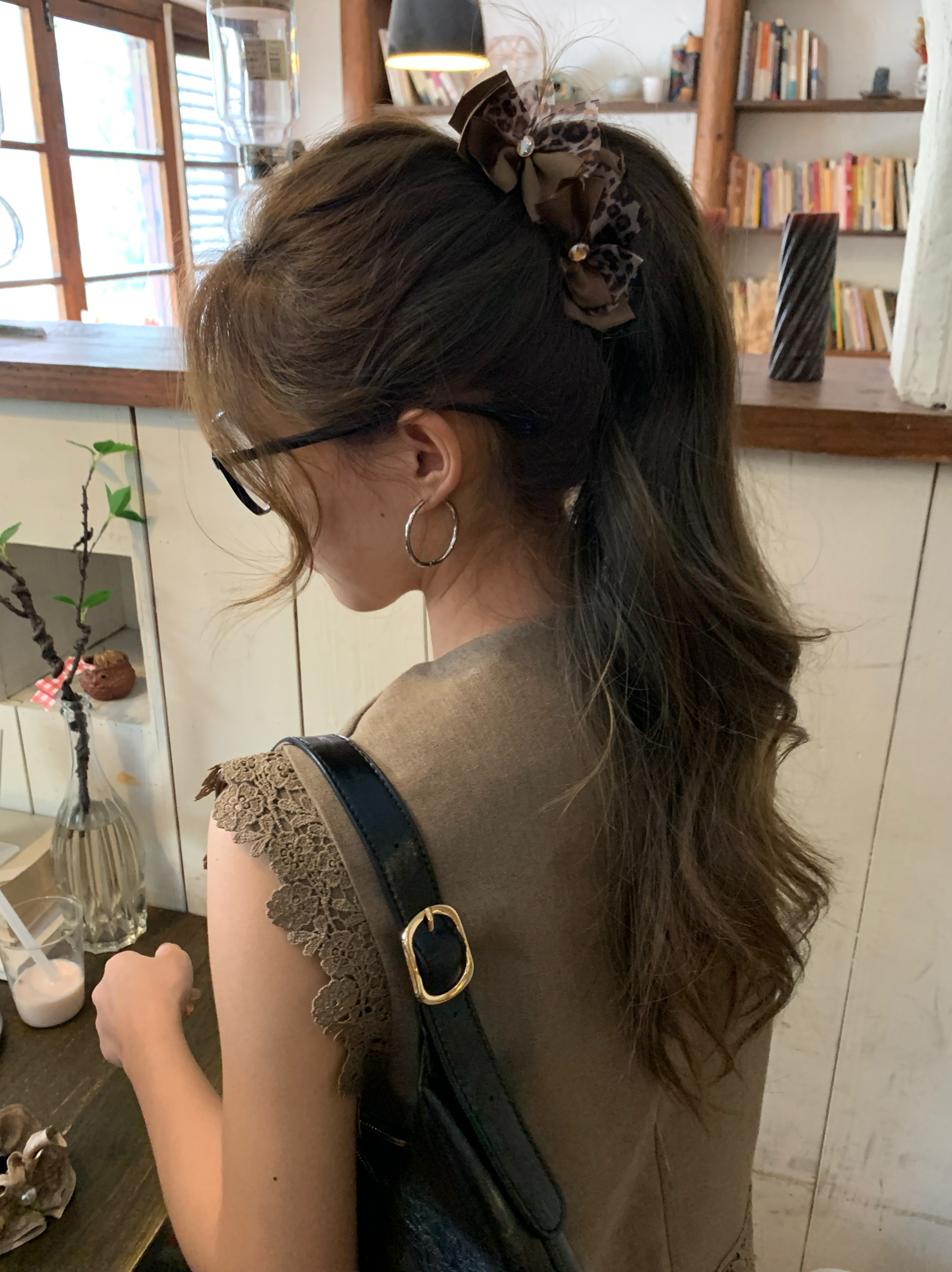 韩国东大门秋冬新款2025豹纹蝴蝶结香蕉夹气质法式发饰头饰女发饰