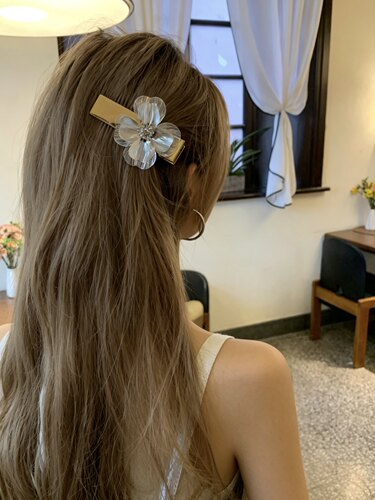 设计款韩国发饰女高级感发夹头饰发卡发花朵发夹头饰侧边夹懒人夹