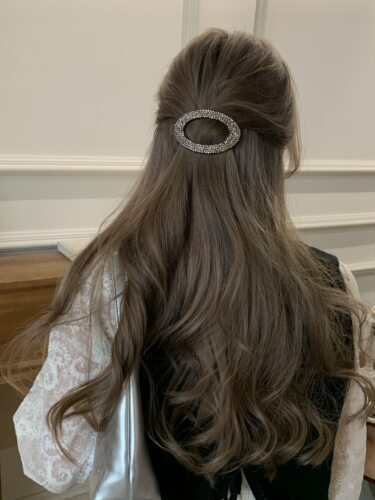 韩国进口发夹女前额碎发卡头饰后脑勺水钻bb夹子少女刘海夹