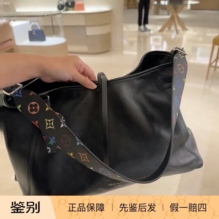 奢店 2025新款 LV/路易威登 村上隆联名CARRYALL VIBE 手袋M13105