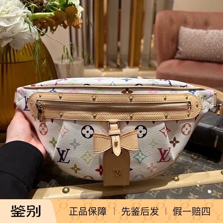 奢店 2025新款 LV/路易威登 村上隆限量HIGH RISE 腰包M13660