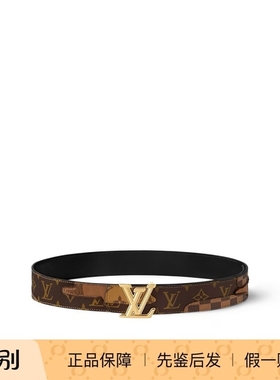 奢店 2025新款 LV/路易威登 x NIGO菲董 40 毫米双面腰带 M4394V