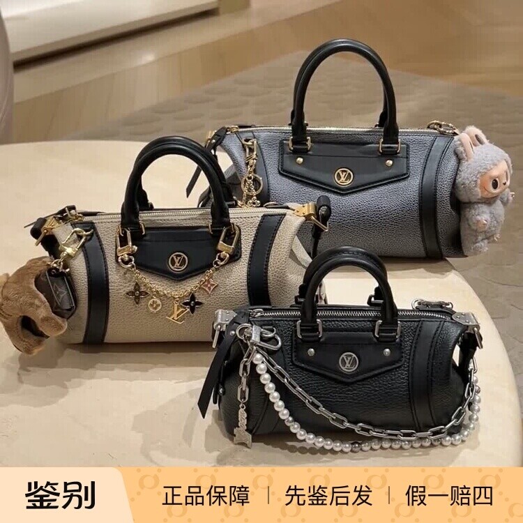 奢店代购 2025新款 LV/路易威登 BIKER荔枝羊皮机车单肩包 M14514