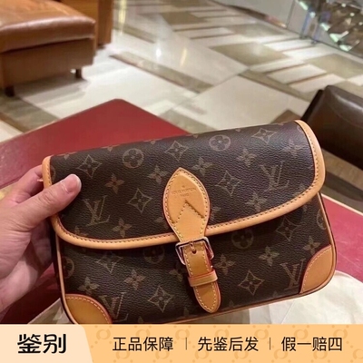 新款 奢店代购 2025 LV/路易威登 DIANE 老花复古法棍包 M45985